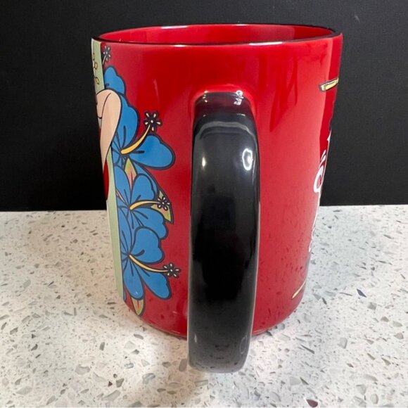 2014 DISNEY Official Licensed Jessica Rabbit Surf School Mug 12oz 4.5 x 3.5 - Picture 4 of 15